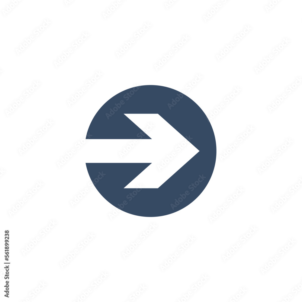 Arrow Icon Vector Logo Template Arrow Icon Vector Logo Template