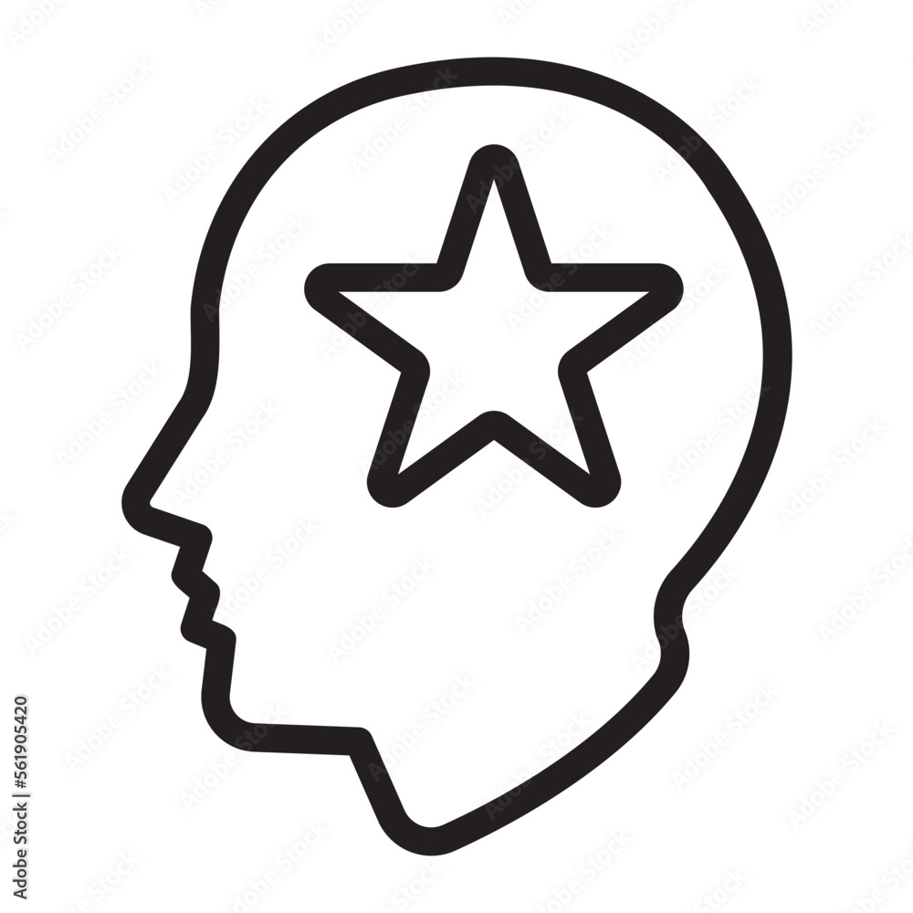 mind glyph icon mind glyph icon