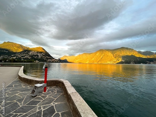 natural beauties in lugano, switzerland