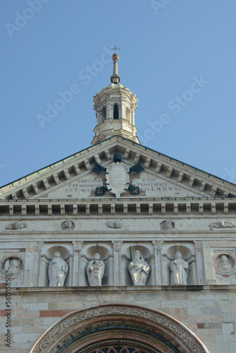 Detail of the Cathedral of Cremona, Lombardy, Italy © travel nature
