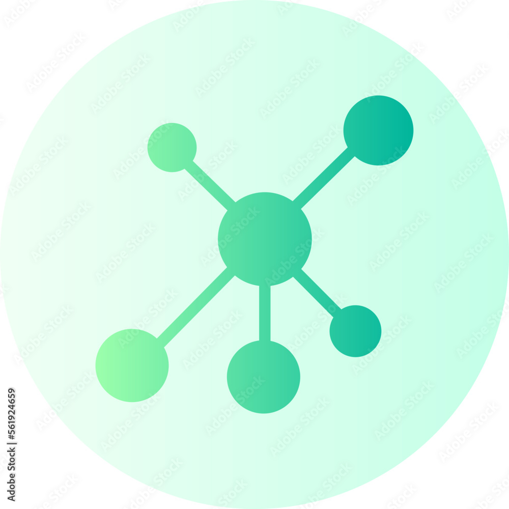 network gradient icon network gradient icon