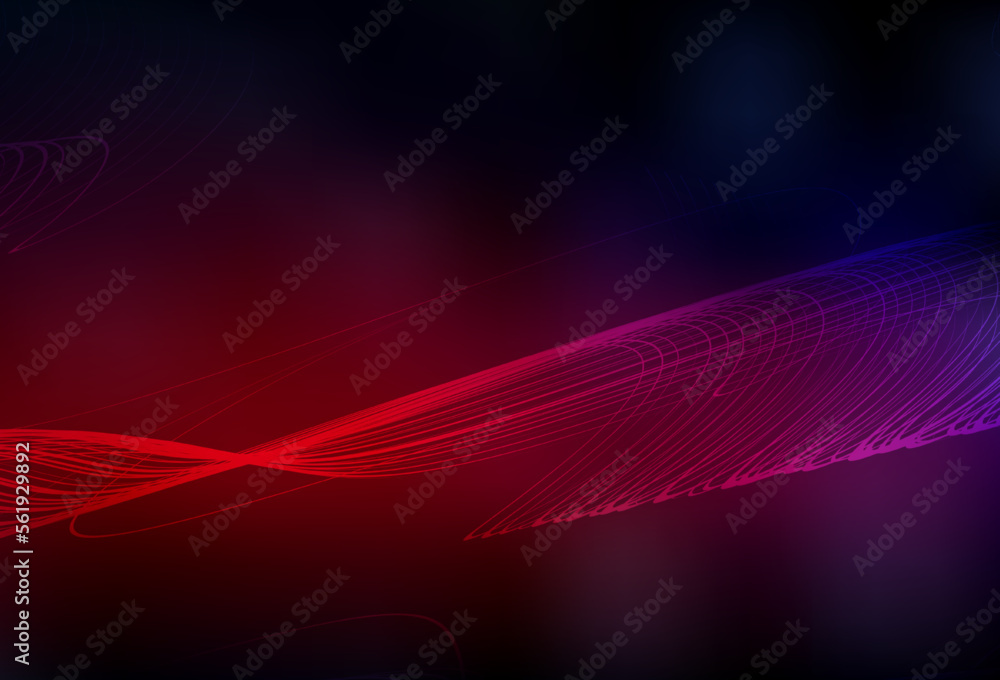 Dark Pink, Red vector blurred bright template. Dark Pink, Red vector blurred bright template.