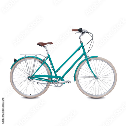 blue cycling bike bicycle isolated detoured