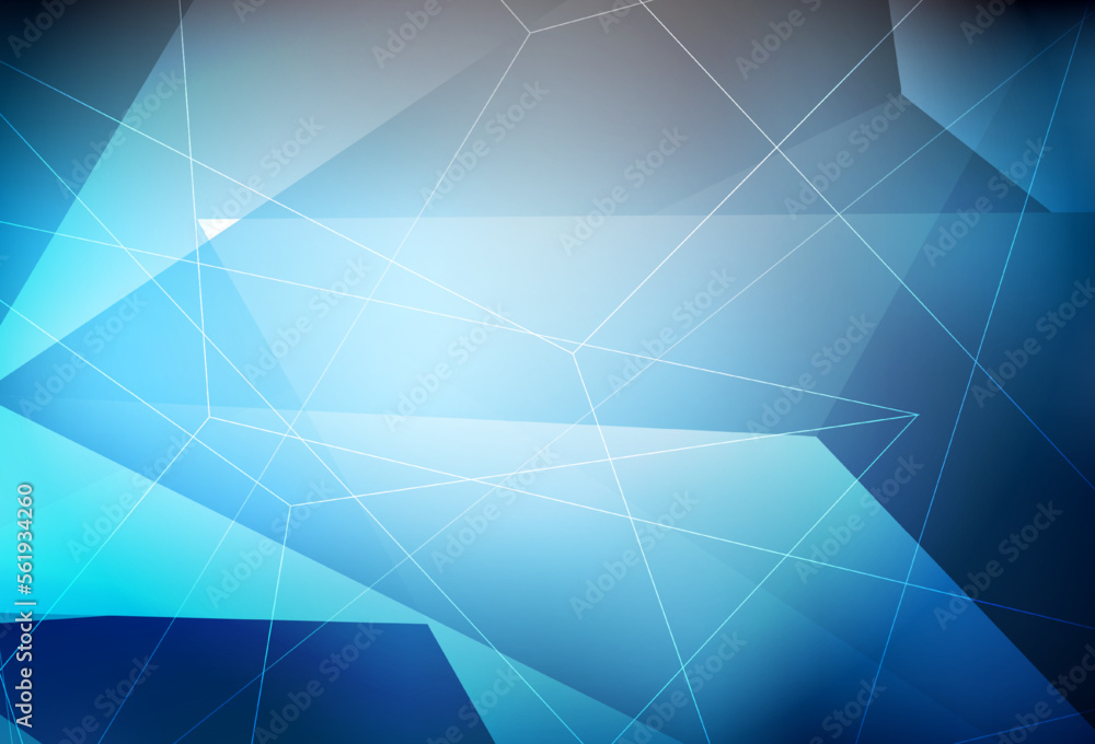 Dark BLUE vector backdrop with lines, triangles. Dark BLUE vector backdrop with lines, triangles.