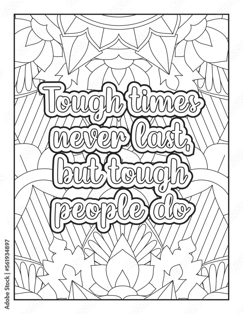 Inspirational Quotes, Quotes Coloring Page, Positive Quotes ...