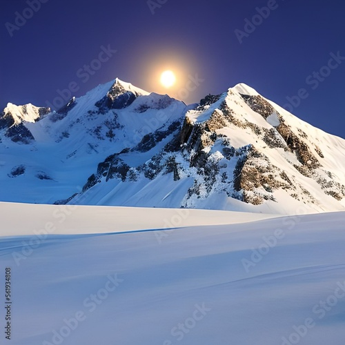 winter mountain landscape © Benny