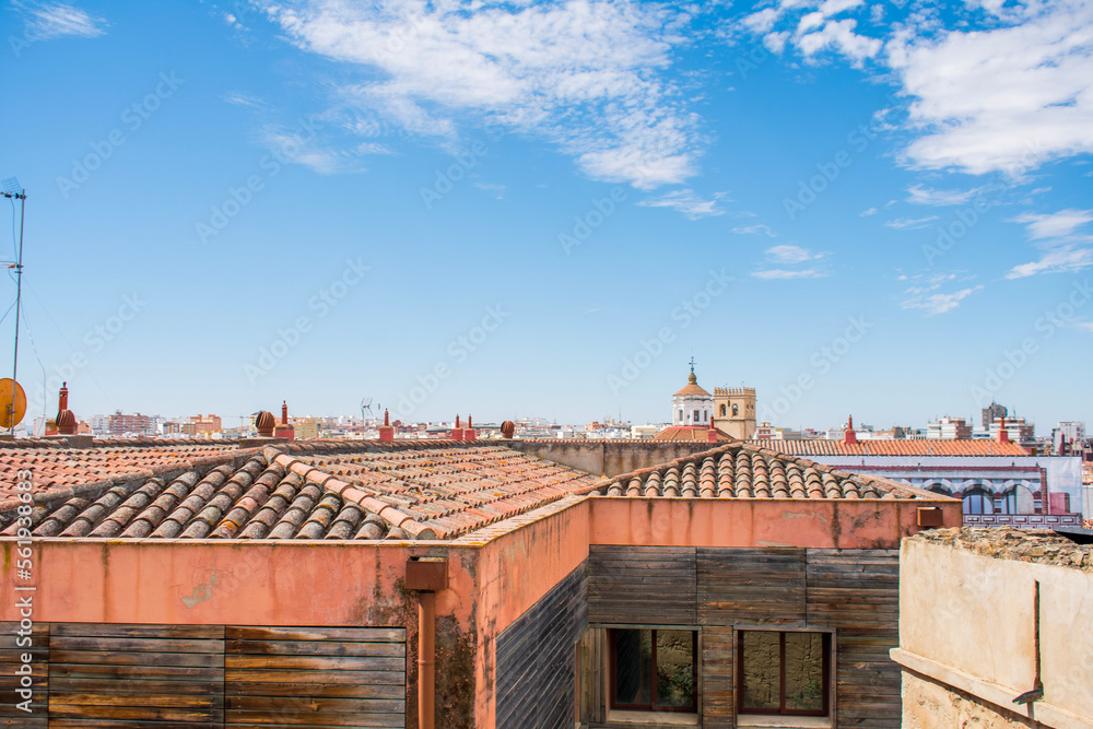 Fototapeta premium view of the city