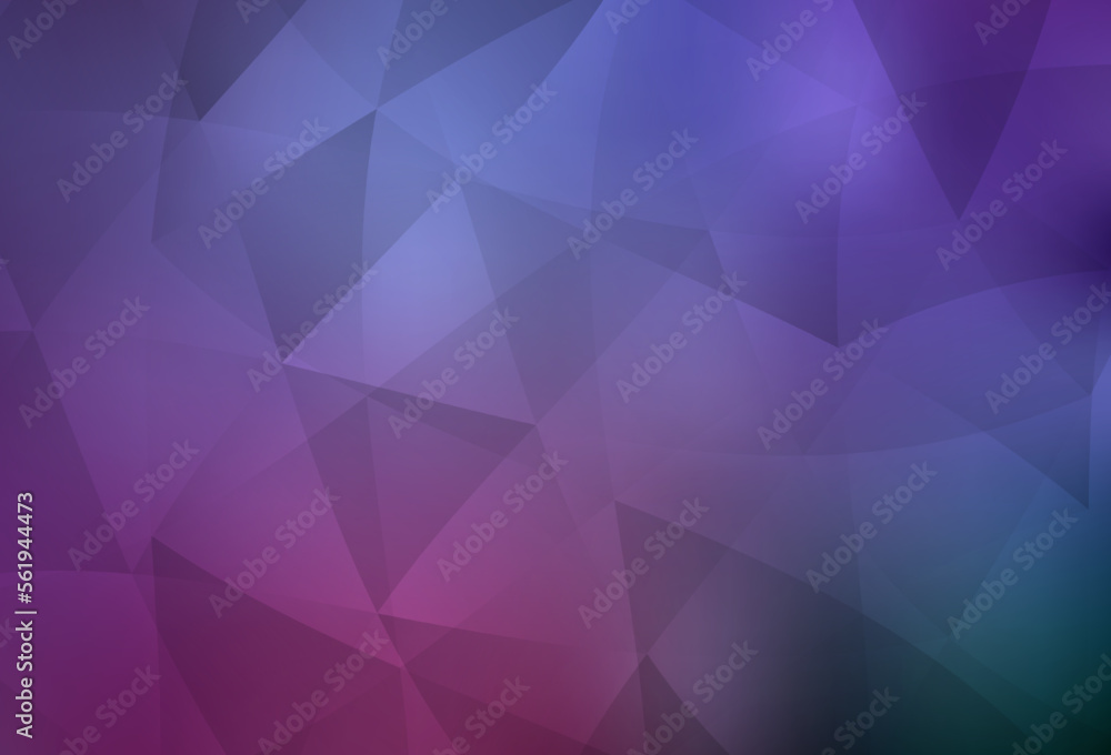 Light Purple, Pink vector low poly layout. Light Purple, Pink vector low poly layout.