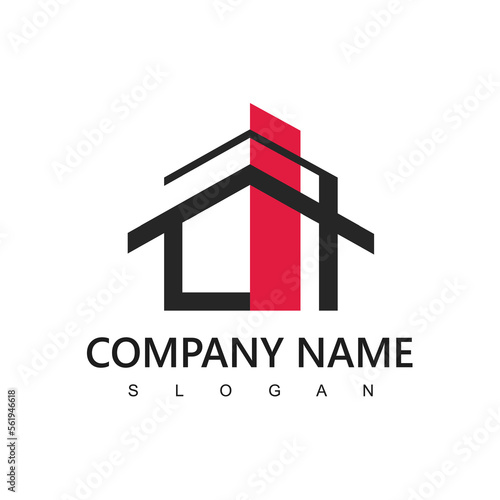 House Logo For Real Estate Agency, Realtor or Property Management Company