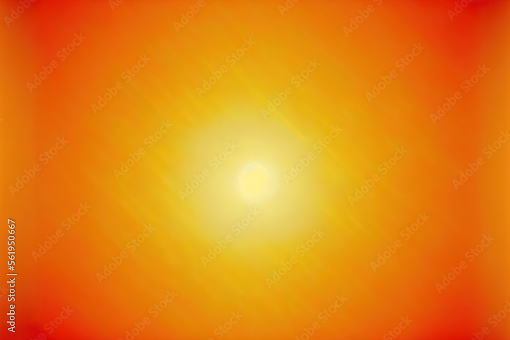 grainy bright gradient of yellow, orange, and red light. Generative AI grainy bright gradient of yellow, orange, and red light. Generative AI