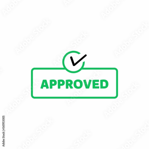 Free Download approved icon. Approved vector icon. Approved Vector Images. - GFXLoad