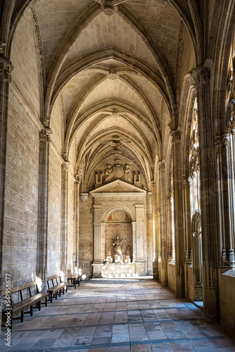Interior of the Catedral de Santa Maria de Segovia at Segovia  Castilla y Leon  Spain