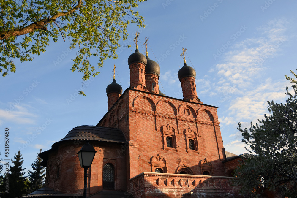 Krutitsy Patriarchal Metochion in Moscow. Ancient landmark.