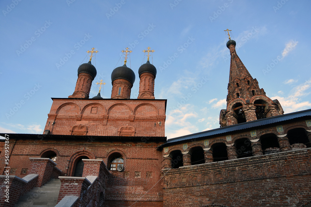 Krutitsy Patriarchal Metochion in Moscow. Ancient landmark.
