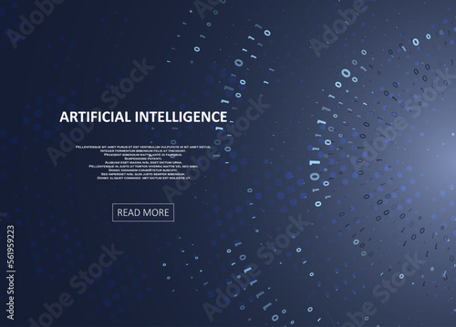 Abstract big data visualization