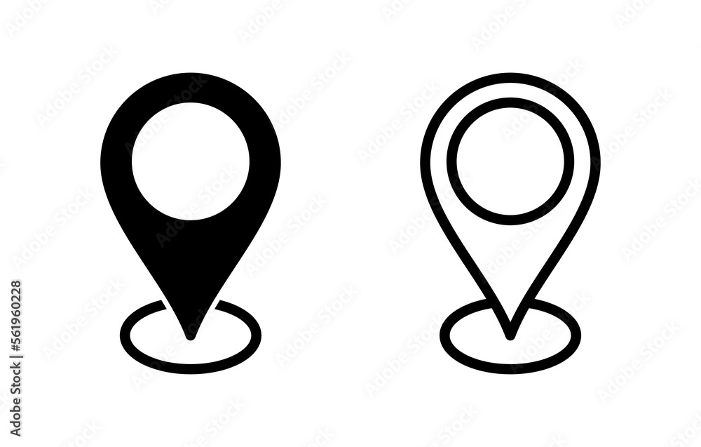 Address icon vector illustration. home location sign and symbol. pinpoint Address icon vector illustration. home location sign and symbol. pinpoint