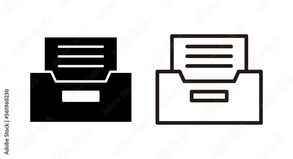 Archive folders icon vector illustration. Document vector icon. Archive storage icon. Archive folders icon vector illustration. Document vector icon. Archive storage icon.