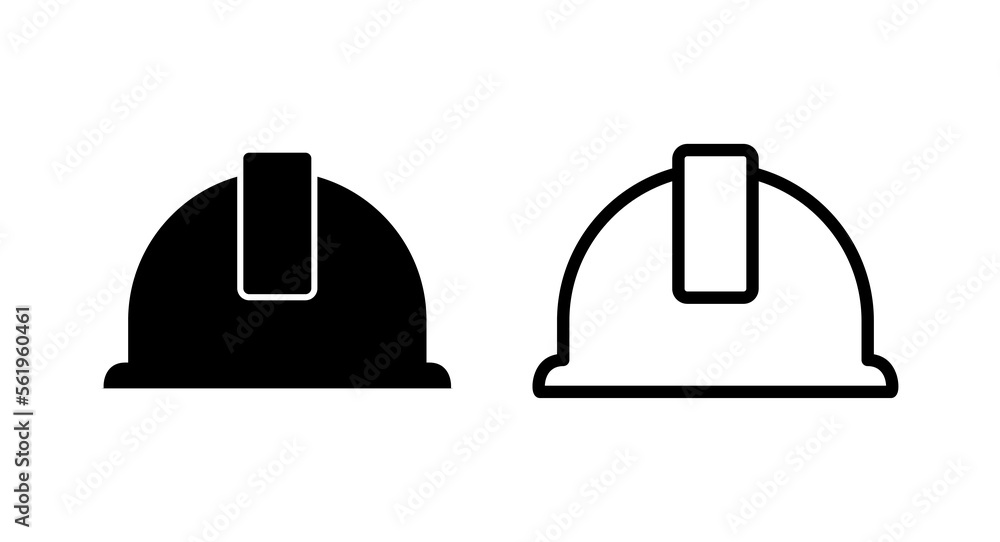 Helmet icon vector illustration. Motorcycle helmet sign and symbol. Construction helmet icon. Safety helmet Helmet icon vector illustration. Motorcycle helmet sign and symbol. Construction helmet icon. Safety helmet
