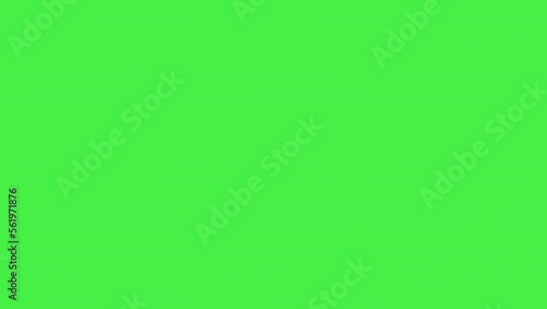 2d Airplane Transition Greenscreen