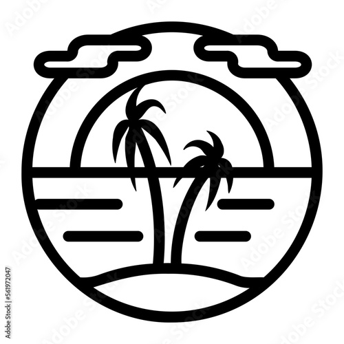 beach icon