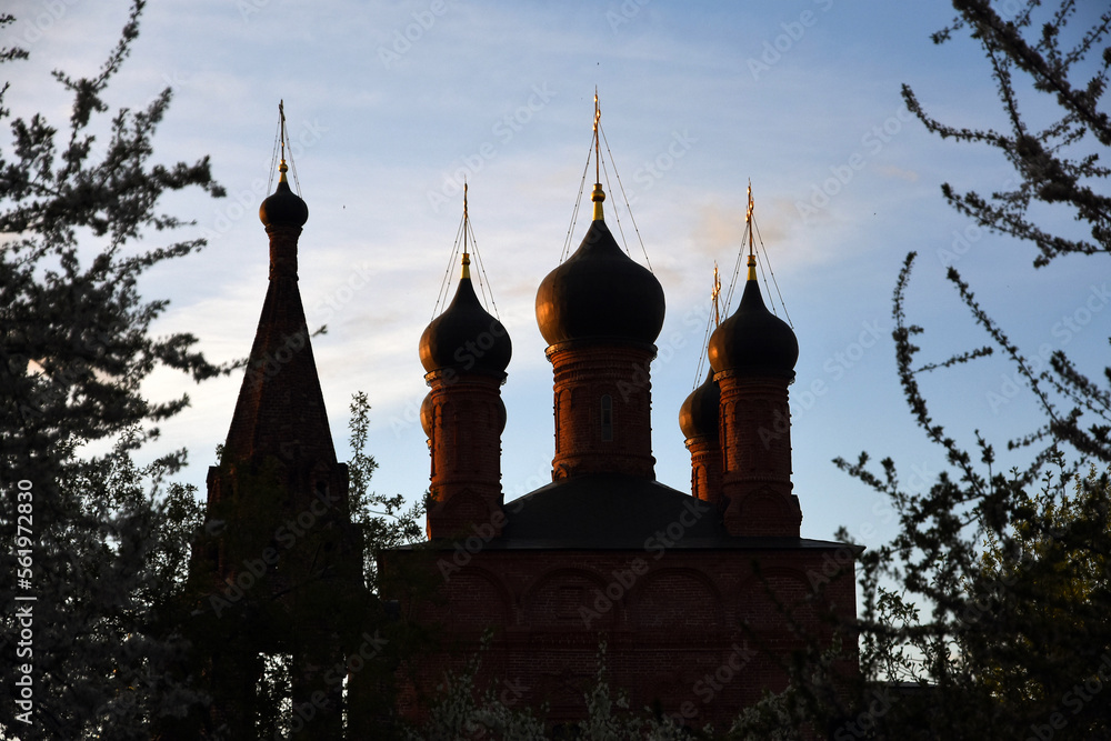 Krutitsy Patriarchal Metochion in Moscow. Ancient landmark.
