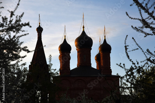 Obraz na płótnie Krutitsy Patriarchal Metochion in Moscow. Ancient landmark. w salonie