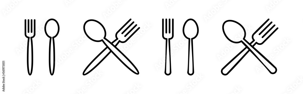 spoon and fork icon vector for web and mobile app. spoon, fork and knife icon vector. restaurant sign and symbol spoon and fork icon vector for web and mobile app. spoon, fork and knife icon vector. restaurant sign and symbol