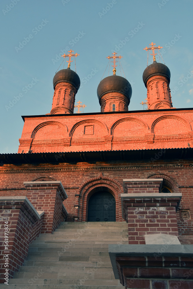 Krutitsy Patriarchal Metochion in Moscow. Ancient landmark.