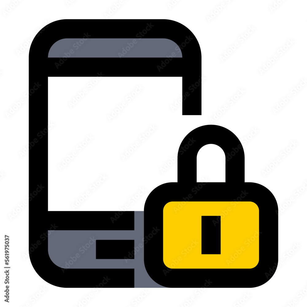 mobile Password filled flat icon mobile Password filled flat icon
