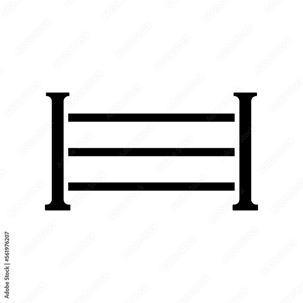 fence icon vector template design collections flat trendy fence icon vector template design collections flat trendy