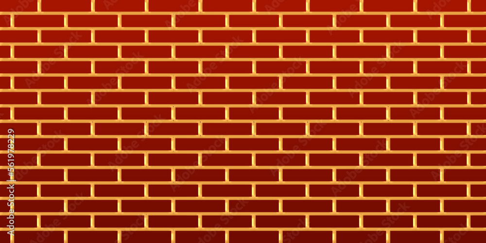 Fototapeta premium red brick wall background for chinese design background banner