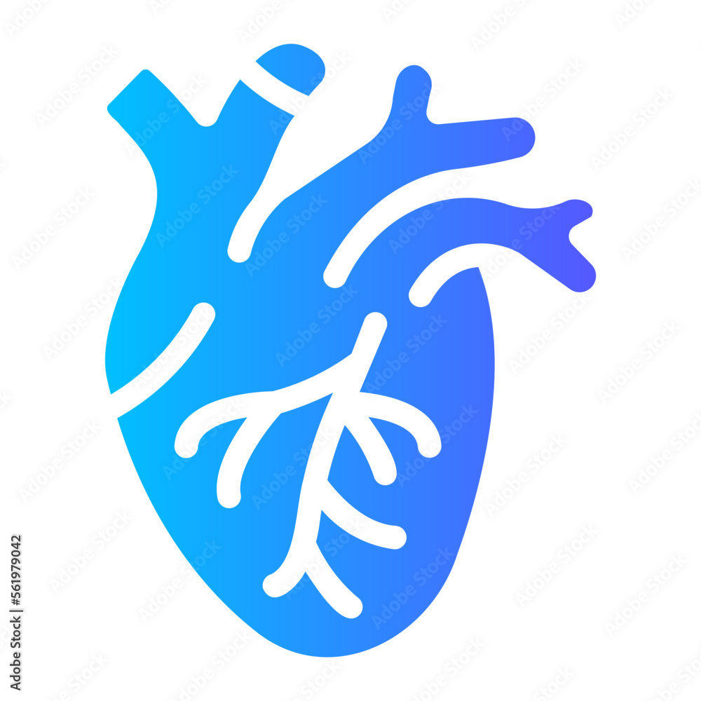 heart gradient icon heart gradient icon