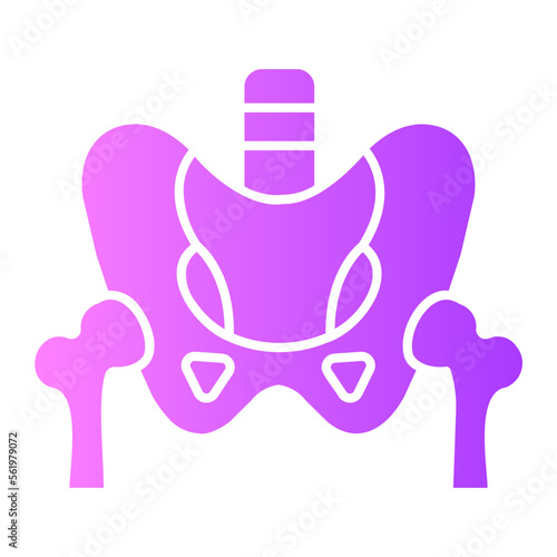 pelvis gradient icon