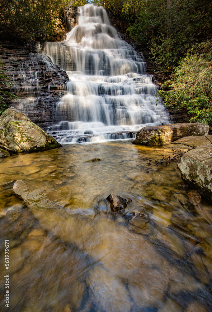 Fototapeta premium Benton Falls Near Parksville Lake Tennessee