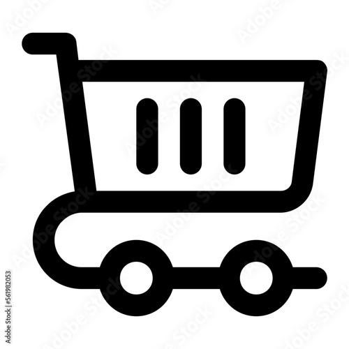 Cart line icon