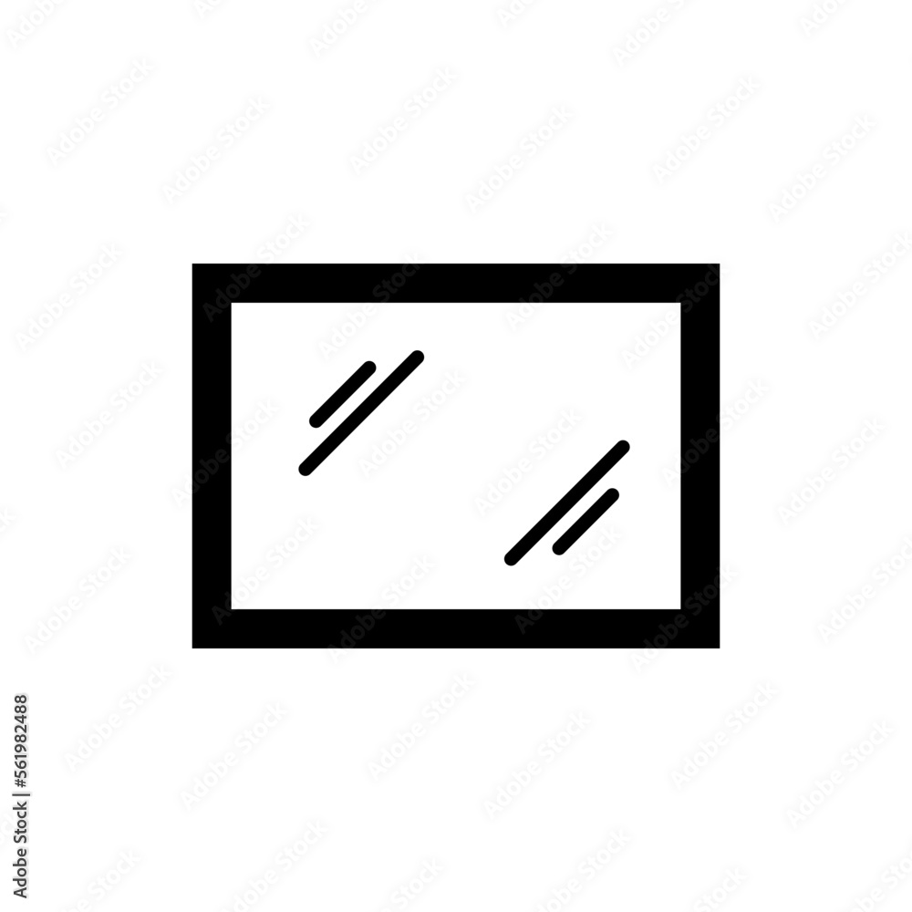 mirror icon vector template design collections flat trendy mirror icon vector template design collections flat trendy