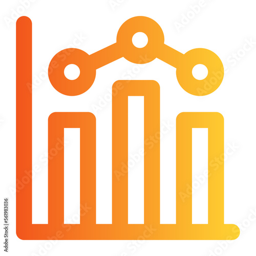 Analytic gradient icon