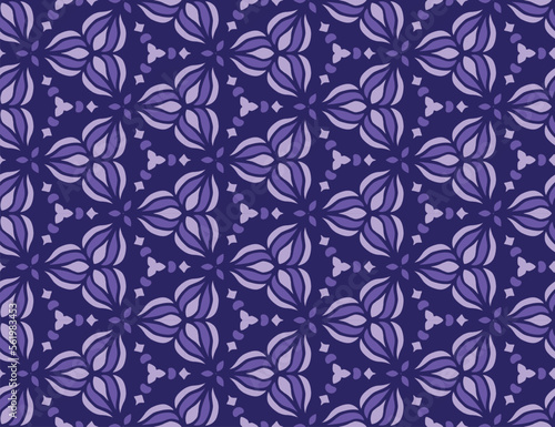Geometric ethnic pattern seamless flower color oriental. seamless pattern. Design for fabric, curtain, carpet, wallpaper, clothing, wrapping, Batik, fabric,Vector illustration.