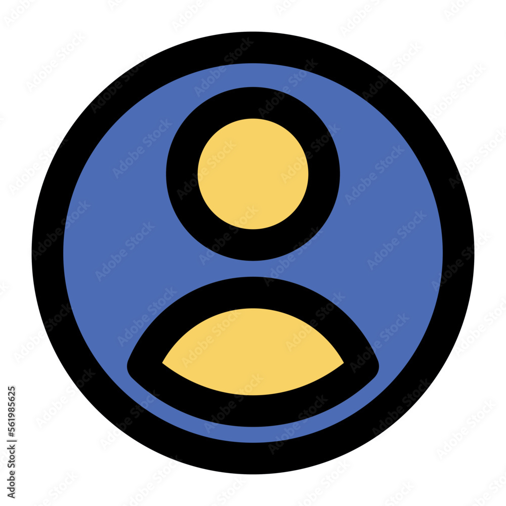 User filled flat icon User filled flat icon