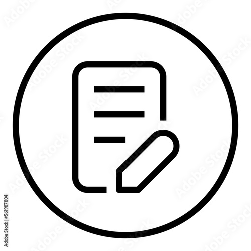 Edit  line icon