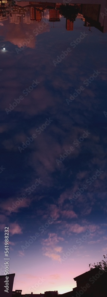 Fototapeta premium sol e lua