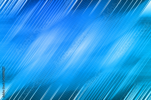 Abstract line energy light of blue color on black background. Illustration for technology background concept.