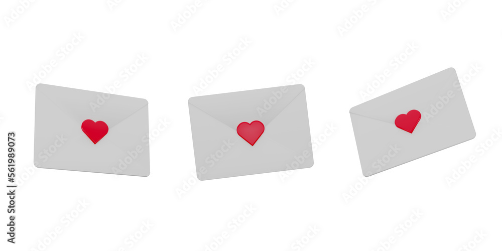 Obraz premium Love letter