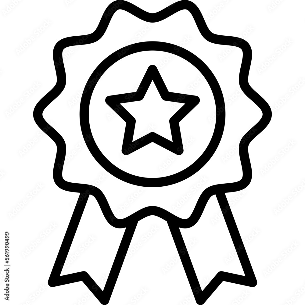 Award, badge  Vector Icon which can easily modify or edit
