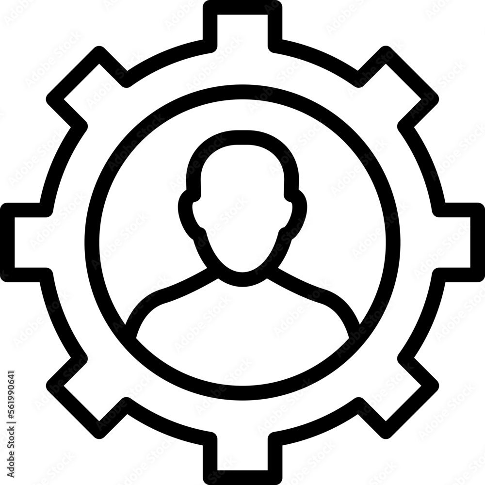 Avatar, cogwheel Vector Icon which can easily modify or edit
Avatar, cogwheel Vector Icon which can easily modify or edit