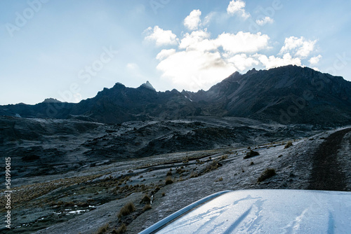 walking around of the andes