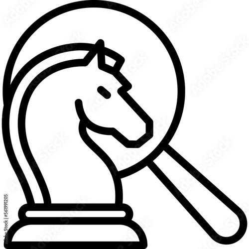 Market strategy, strategic Vector Icon which can easily modify or edit

