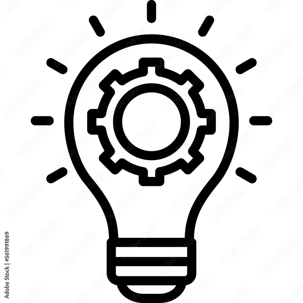 Bulb, concept Vector Icon which can easily modify or edit
Bulb, concept Vector Icon which can easily modify or edit