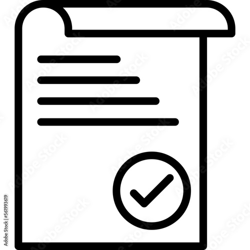 Agreement, consent Vector Icon
