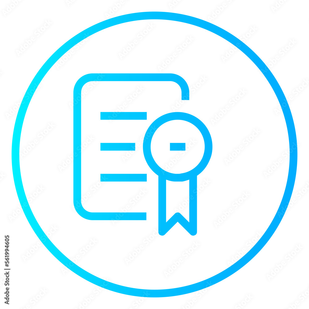 bagde gradient icon bagde gradient icon